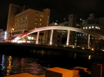 大波止橋の夜景